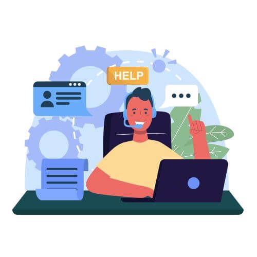 پشتیبانی و خدمات مشتریان فروشگاه طلوع سرما در زمینه تجهیزات سرمایشی و گرمایشی.